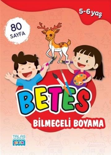 Betes Bilmeceli Boyama - Nesli Şimşek - Talas Yayınları