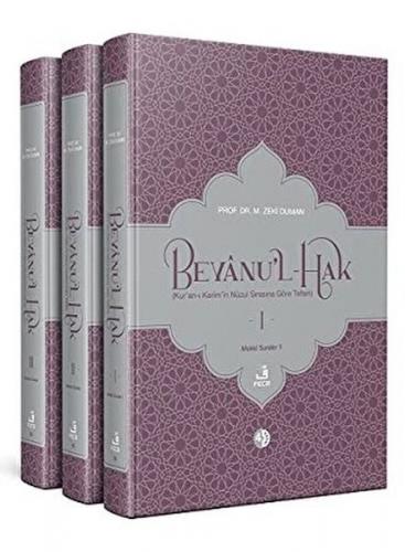 Beyanu'l-Hak (2 Cilt Takım) (Ciltli) - M. Zeki Duman - Fecr Yayınları 