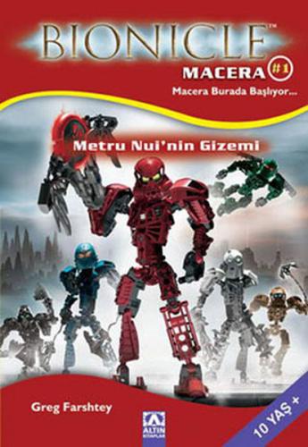 Bionicle Macera 1 Metru Nui'nin Gizemi - Greg Farshtey - Altın Kitapla