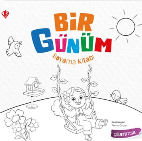 Bir Günüm Boyama Kitabı - Hafsa Fidan Vidinli - Türkiye Diyanet Vakfı 