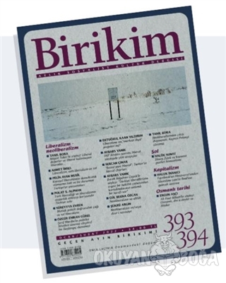 Birikim Aylık Edebiyat Kültür Dergisi Sayı: 393-394 Ocak Şubat 2022 - 