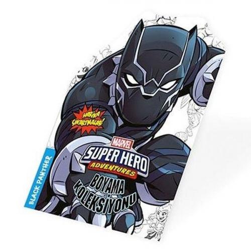 Black Panter - Marvel Süper Kahramanlar Boyama Koleksiyonu - Kolektif 