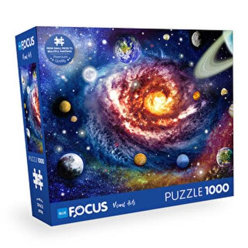 Blue Focus 1000 Parça Puzzle - Space (Uzay) - - Blue Focus