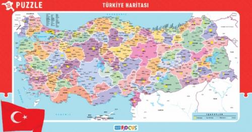 Türkiye Haritası (Büyük Boy) - Puzzle
