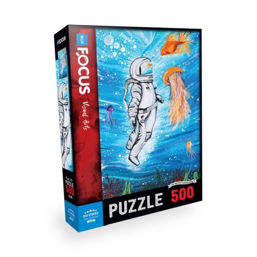 Blue Focus Sea Stories (Deniz Öyküleri) - Puzzle 500 Parça - - Blue Fo