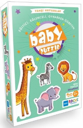 Baby Puzzle - Vahşi Hayvanlar - - Blue Focus Yayınları
