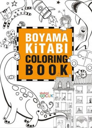 Boyama Kitabı - Coloring Book - Kolektif - Akademi Çocuk - Funny Mat