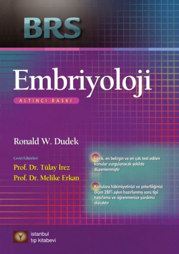 BRS Emriyoloji - Ronald W. Dudek - İstanbul Tıp Kitabevi