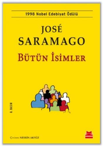 Bütün İsimler - Jose Saramago - Kırmızı Kedi Yayınevi