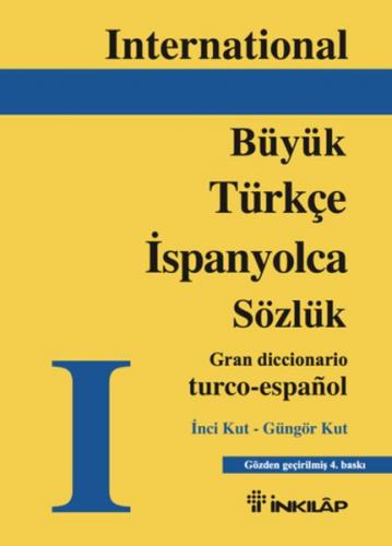 Büyük Türkçe İspanyolca Sözlük 1 (Ciltli) - İnci Kut - İnkılap Kitabev