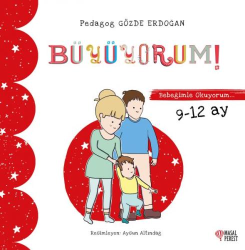 Büyüyorum - Bebeğimle Okuyorum 9-12 Ay - Gözde Erdoğan - Masalperest