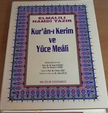 Cami Boy Kur'an-ı Kerim ve Yüce Meali (Hafız Osman Hattı) - Elmalılı M