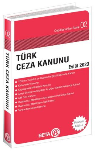 Türk Ceza Kanunu Eylül 2019 - Celal Ülgen - Beta Yayınevi - Kanun Cep 