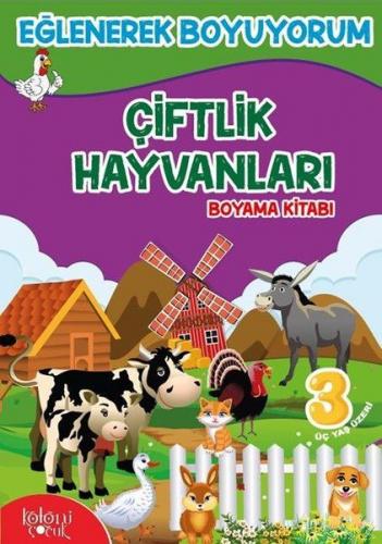 Çiftlik Hayvanları Boyama Kitabı - Hatice Nurbanu Karaca - Koloni Çocu