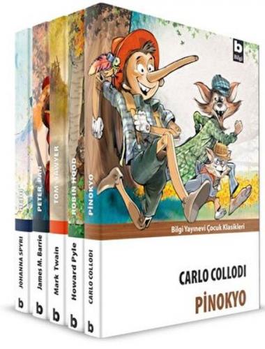 Çocuk Kahramanlar Dizisi (5 Kitap) - Carlo Collodi - Bilgi Yayınevi