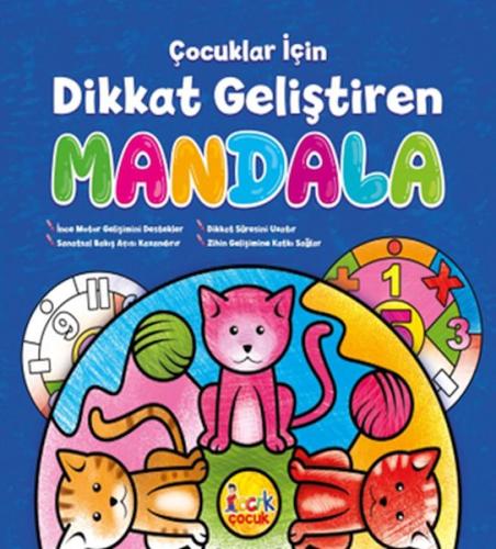 Çocuklar İçin Dikkat Geliştiren Mandala - - Bıcırık Yayıncılık