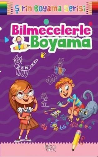 Şirin Boyama Serisi - Bilmecelerle Boyama - Kolektif - Koloni Çocuk