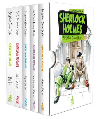 Çocuklar İçin Sherlock HolmesSeti - Sir Arthur Conan Doyle - Ren Kitap