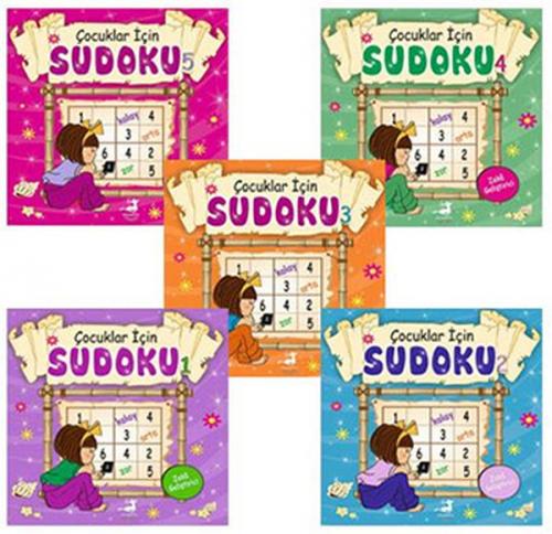 Çocuklar İçin Sudoku Seti - 5 Kitap Takım - Kolektif - Olimpos Yayınla