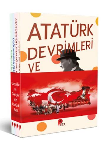 Çocuklar ve Gençler için Atatürk Seti - Faruk Çil - Peta Kitap