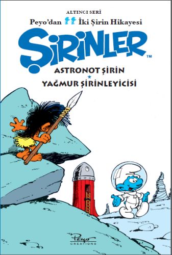 Comics No:6 Şirinler - Astronot Şirin ve Yağmur Şirinleyicisi - Pierre