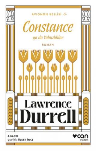 Constance ya da Yalnızlıklar - Avignon Beşlisi 3 - Lawrence Durrell - 