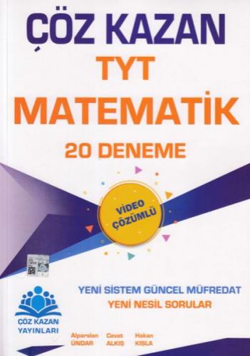 Çöz Kazan TYT Matematik 20 Deneme - Alparslan Ündar - Çöz Kazan Yayınl