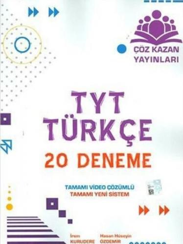 Çöz Kazan YKS 1. Oturum TYT Türkçe 20 Deneme - İrem Kurudere - Çöz Kaz