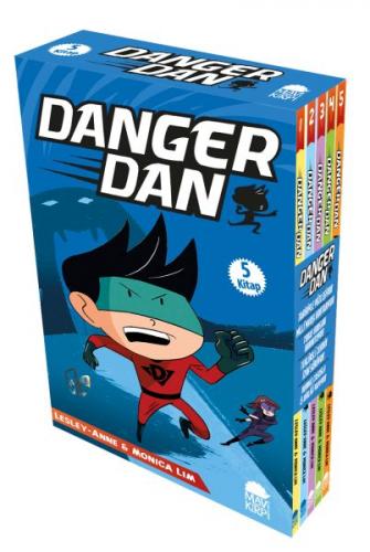 Danger Dan Seti (5 Kitap Takım) - Lesley Anne - Mavi Kirpi Yayınları