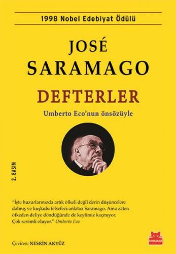 Defterler - Jose Saramago - Kırmızı Kedi Yayınevi