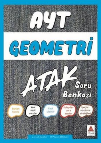 AYT Geometri Atak Soru Bankası - Çınar Aslan - Delta Kültür Yayınevi