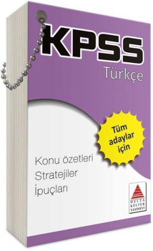 KPSS Türkçe - Tufan Şahin - Delta Kültür Yayınevi