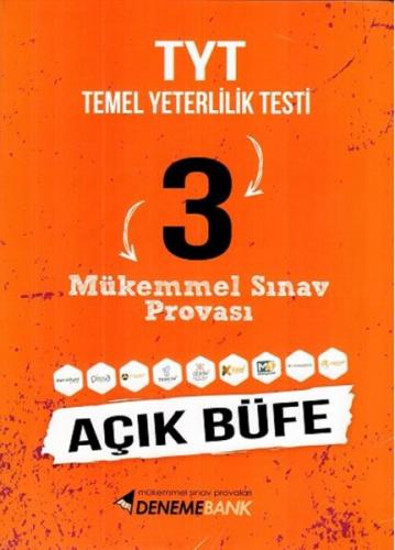 TYT Açık Büfe 3 Mükemmel Sınav Provası - Kolektif - DenemeBank