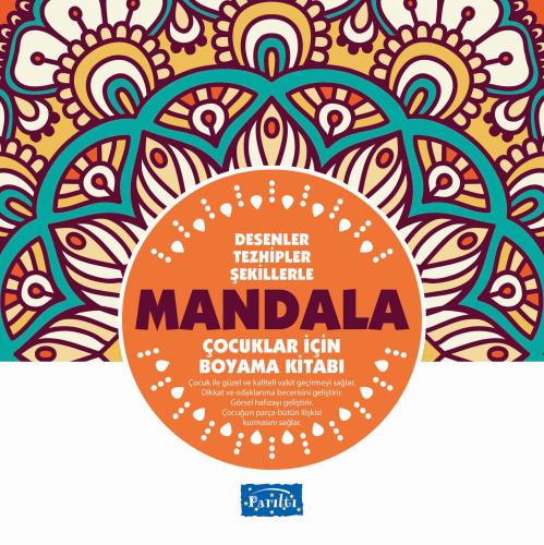 Desenler Tezhipler Şekillerle Mandala - Turuncu Kitap - Muhammet Cüney