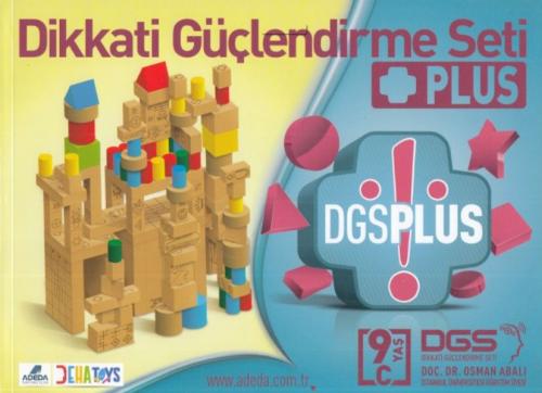Dikkat Güçlendirme Seti Plus 9 Yaş (3 Kitap) - Osman Abalı - Adeda Yay