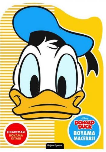 Disney Donald Duck Özel Kesimli Boyama Macerası - Kolektif - Doğan Egm