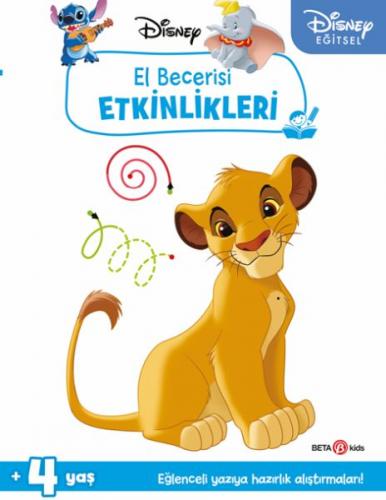 Disney Eğitsel Simba El Becerisi Etkinlikleri Yazıya Hazırlık - Gökçe 