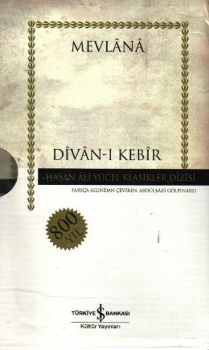 Divan-ı Kebir (8 Cilt Takım) - Mevlana Celaleddin Rumi - İş Bankası Kü