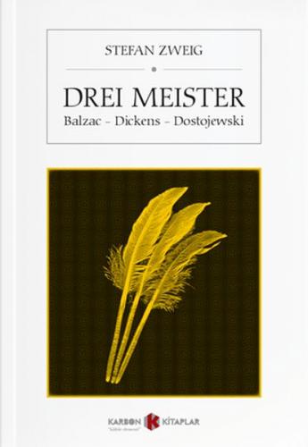 Drei Meister - Stefan Zweig - Karbon Kitaplar