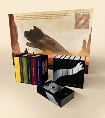 Dune Ciltli Kutu Set (6 Kitap Takım) - Frank Herbert - İthaki Yayınlar