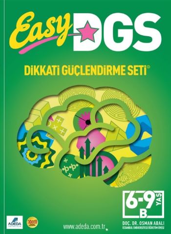 Easy Dikkati Güçlendirme Seti 6 - 9 Yaş B (1 Kitap) - Osman Abalı - Ad