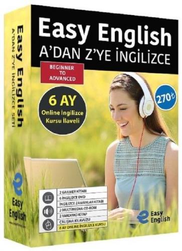 Easy English - A'dan Z'ye İngilizce Eğitim Seti - Kolektif - Limasollu