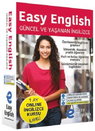 Easy English Güncel ve Yaşanan İngilizce Eğitim Seti (Ciltli) - Kolekt