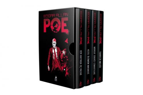 Edgar Allan Poe Seti (4 Kitap Takım) - Edgar Allan Poe - Ren Kitap