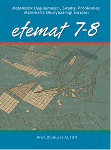 Efemat 7-8 - Murat Altun - Alfa Aktüel Yayınları