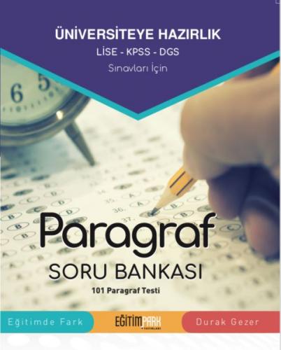 Paragraf Soru Bankası - Durak Gezer - Eğitim Park Yayınları