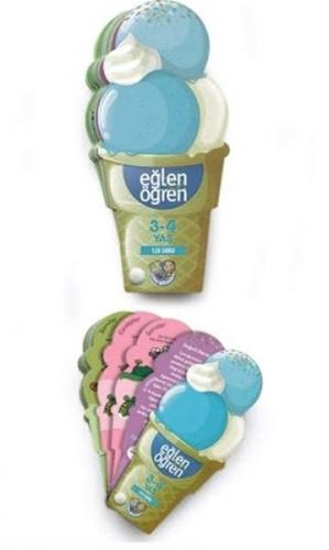 Eğlen Öğren Ice Cream 3-4 Yaş - Kolektif - Dstil Tasarım İletişim Y