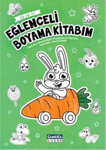 Eğlenceli Boyama Kitabım - Murat Çakar - Çamlıca Çocuk Yayınları