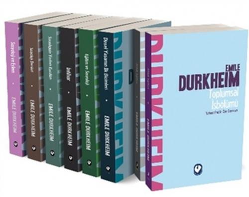 Emile Durkheim Seti (8 Kitap Takım) - Emile Durkheim - Cem Yayınevi