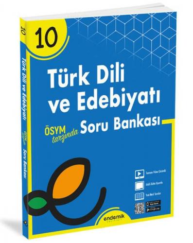 10.Sınıf Türk Dili ve Edebiyatı Soru Bankası - Kolektif - Endemik Yayı